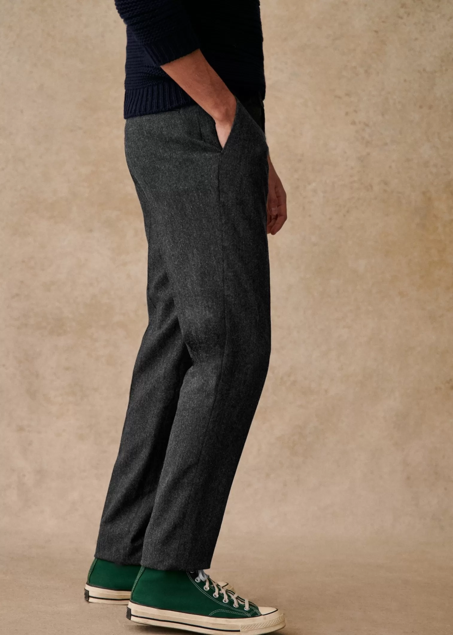 Carl Semi-Slim Fit Trousers