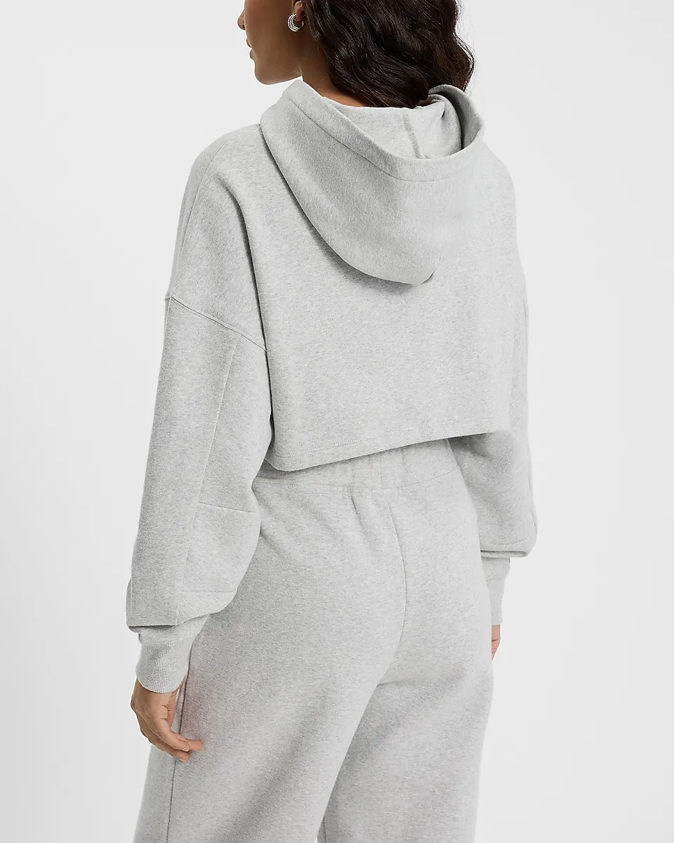 Relaxed Cropped Hoodie