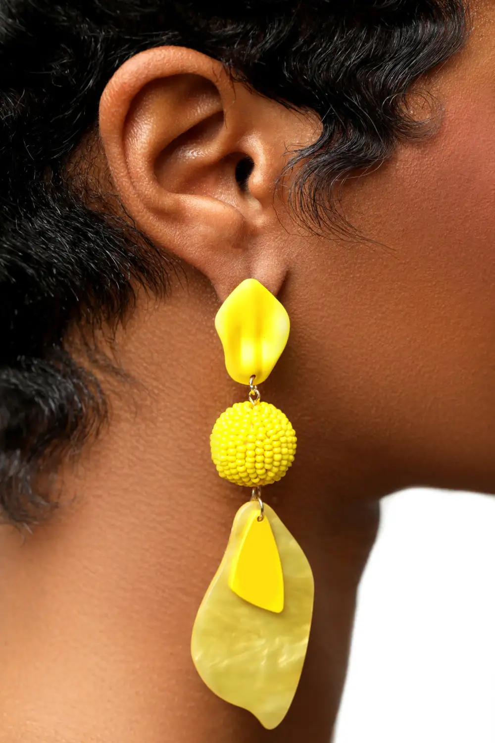 Mellow Yellow Drop Earrings