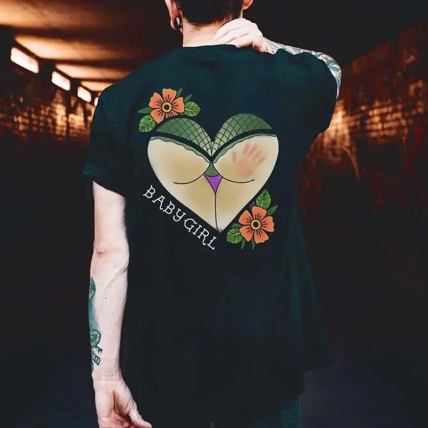 Baby Girl Printed Men's T-shirt