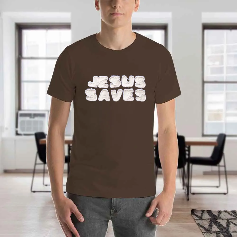 Men'S T-Shirt Jesus Saves Tee