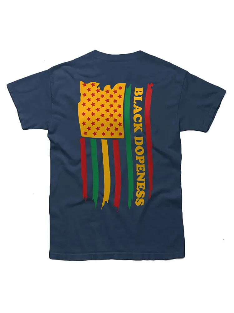 Men'S 1865 Printed Crew Neck T-Shirt