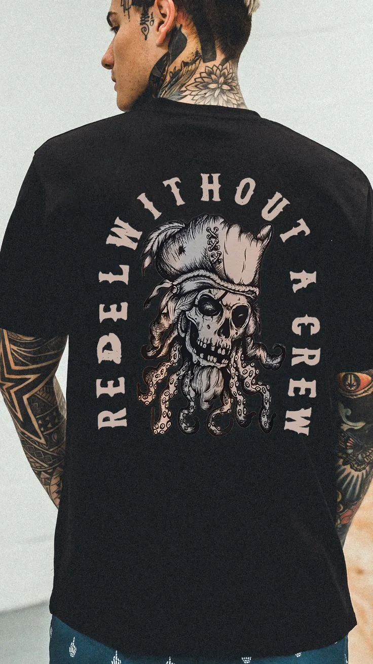 Rebel Without A Crew Printed Men's T-shirt