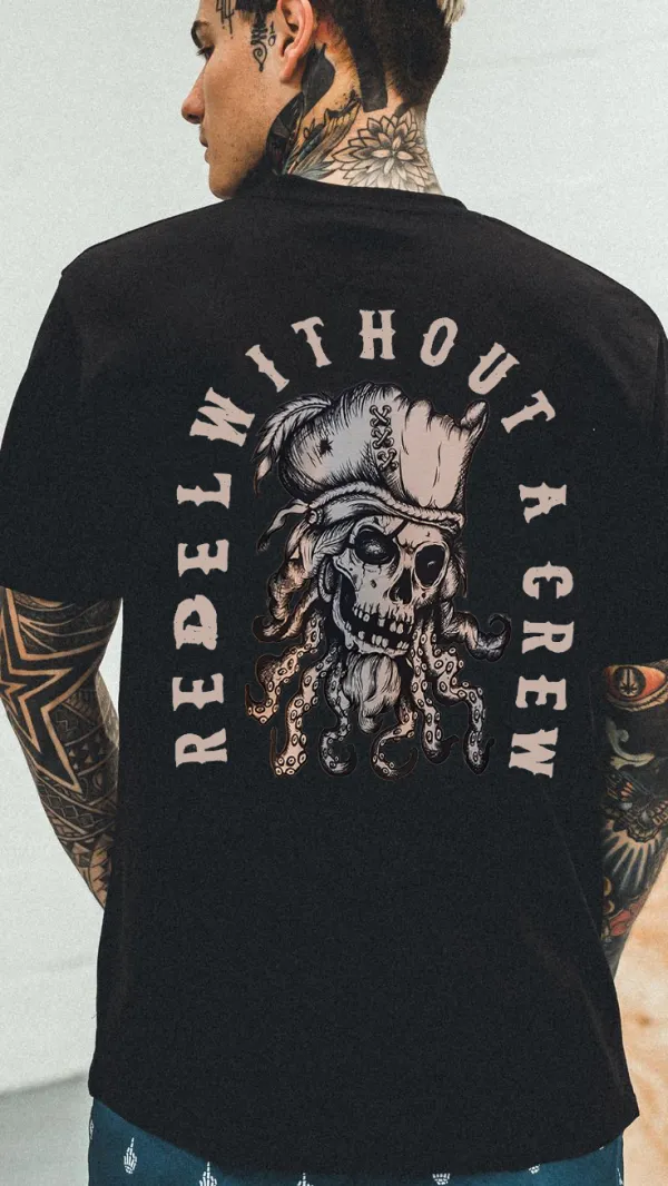 Rebel Without A Crew Printed Men's T-shirt