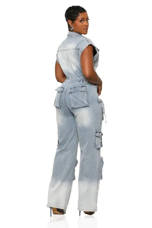 Cargo Utility Jumpsuit