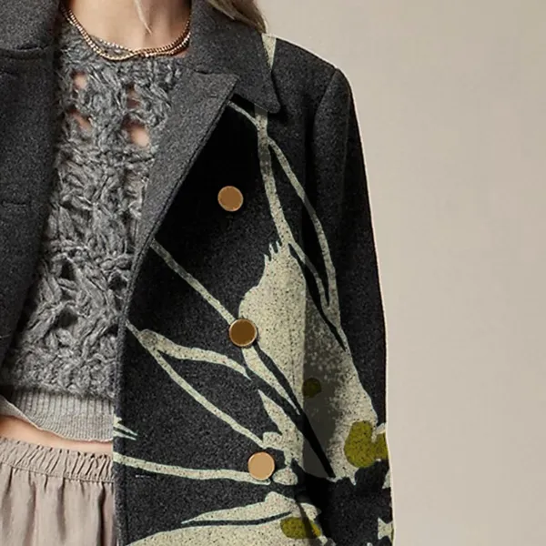 topcoat stadium-cloth wool blend