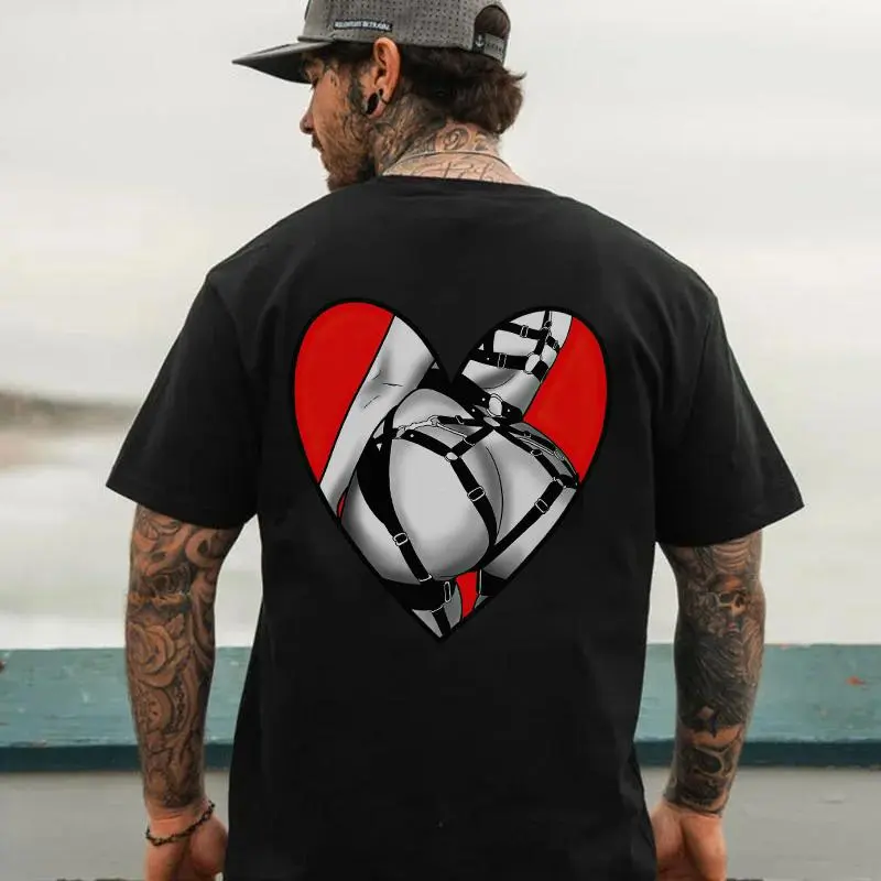 Sexy Bundage Game Printed Men's T-shirt