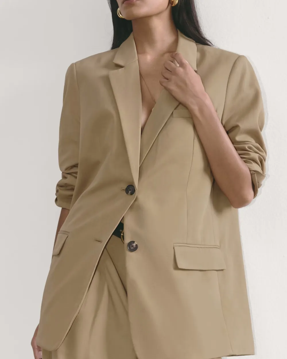 The Oversized Blazer in Buttersmooth