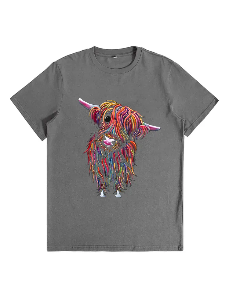 Scottish Highland Hairy Cow ' BoLLY ' T-Shirt
