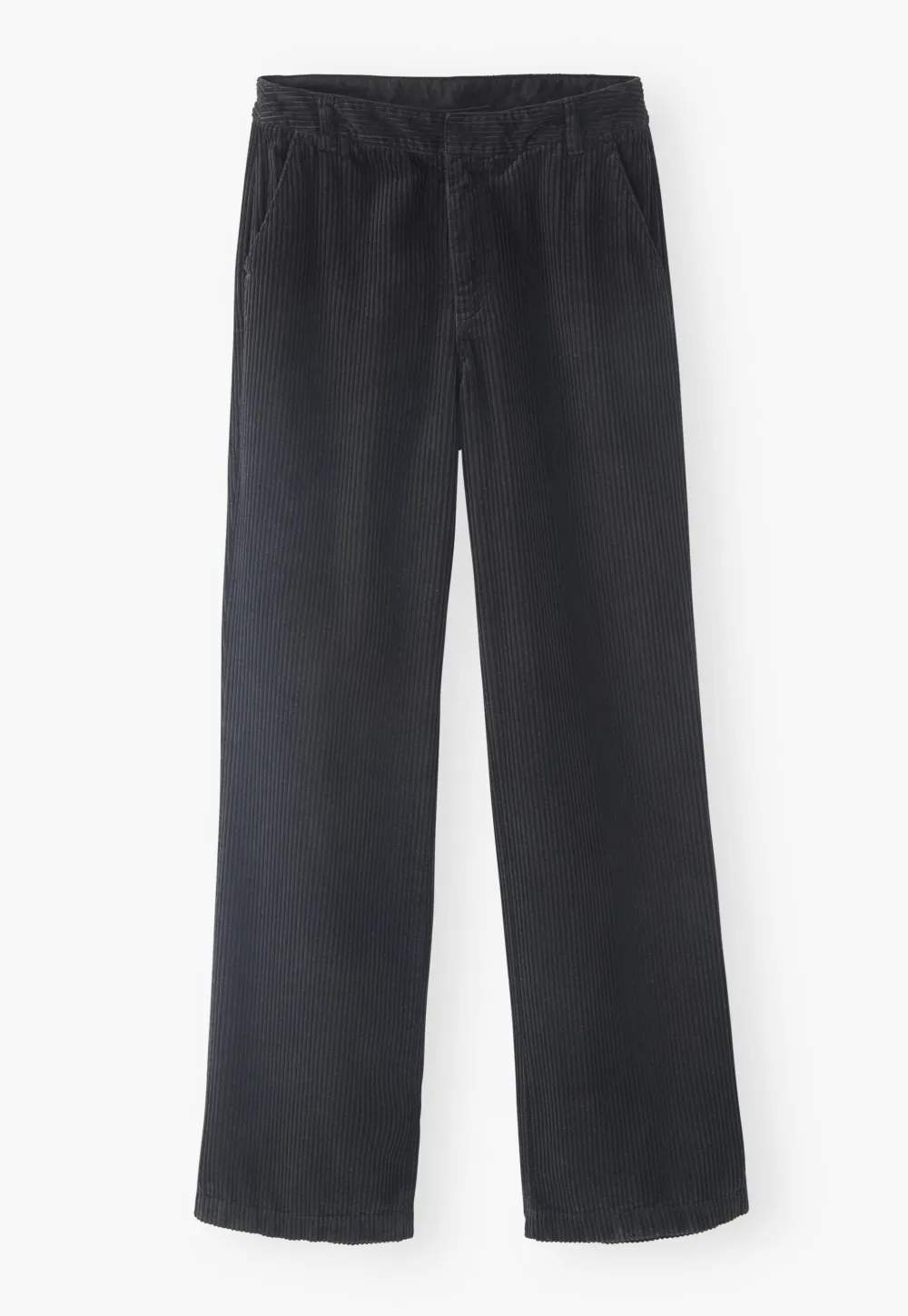 Straight-leg cord trousers
Cotton cord