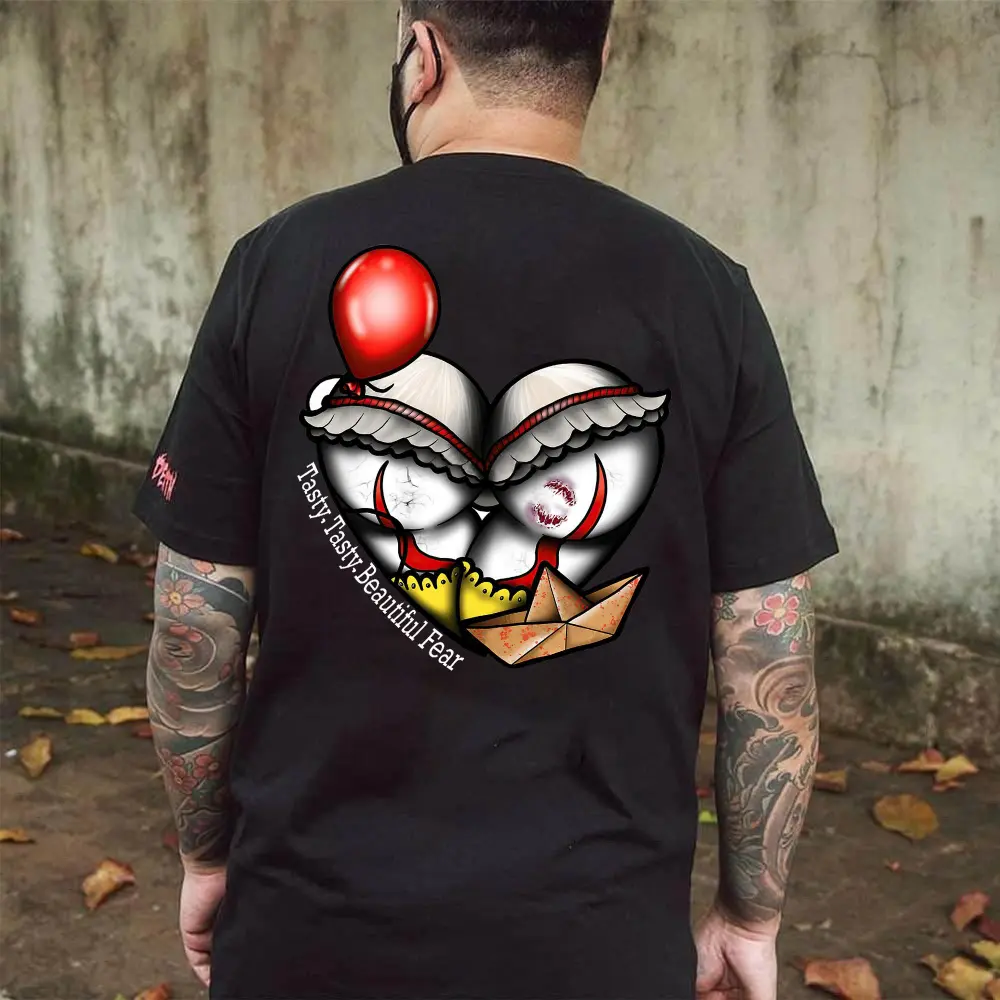 Tasty, Tasty, Beautiful Fear Print Men's T-Shirt