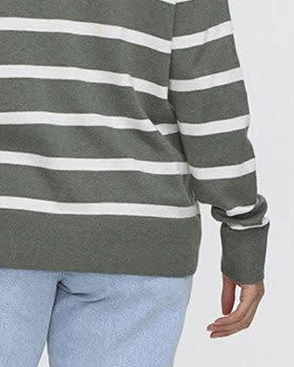 Long-Sleeve Crew-Neck Sweater