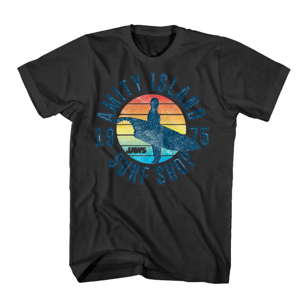 Jaws Amity Island Surf Shop 1975 Shirt