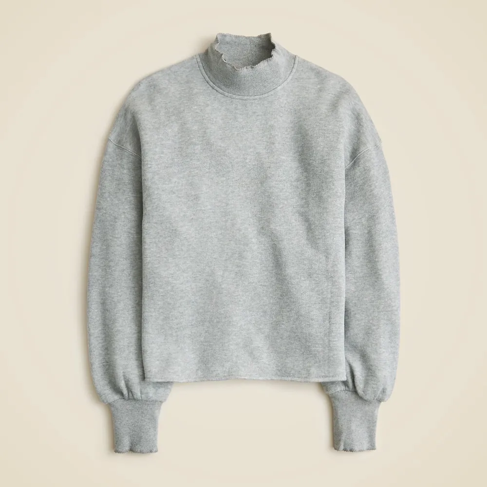 Casual Grey Cotton Sweatshirt