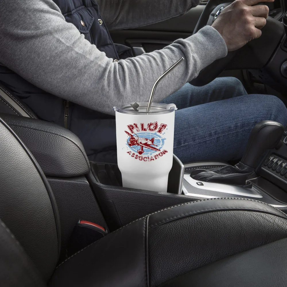 Glider Flight Print Car Water Cup