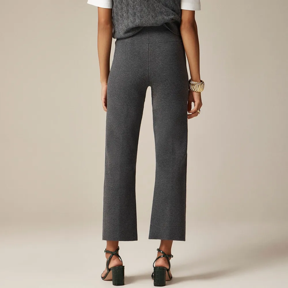 Stratus pant in textured satin