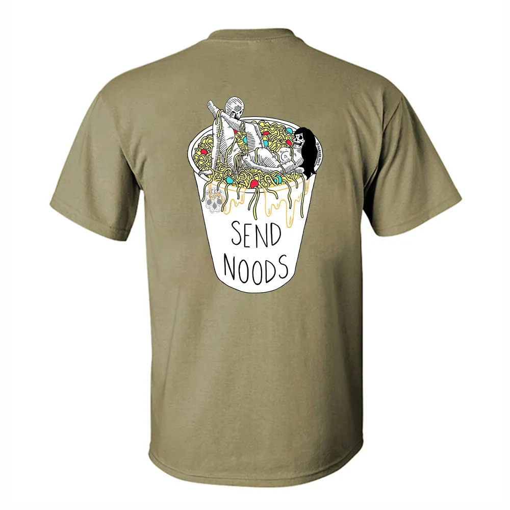 Send Noods Printed Men's T-shirt