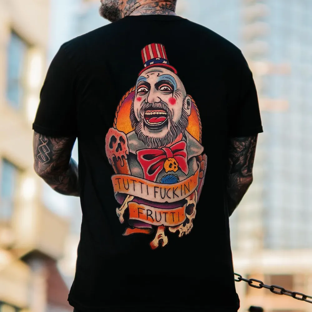 Tutti Fuckin' Fruitti Print Men's T-shirt