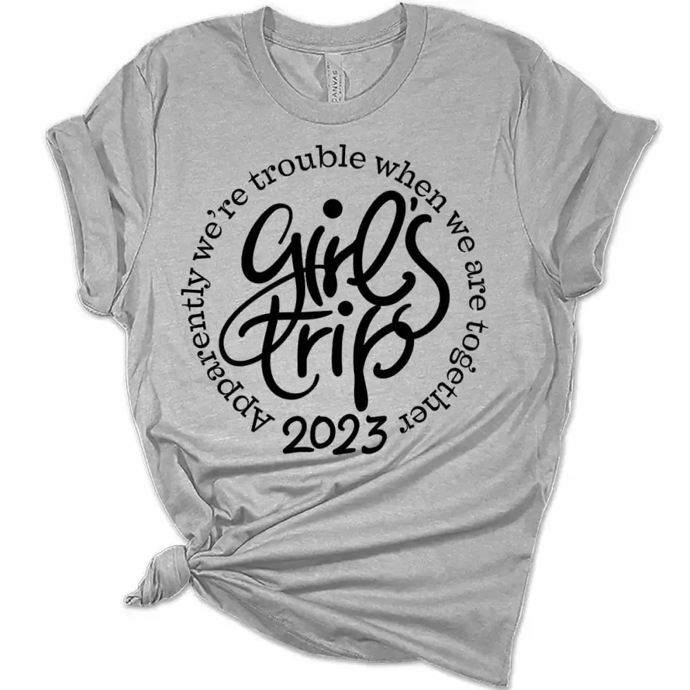 Trouble Together Girls Trip 2023 Women's Graphic Tee
