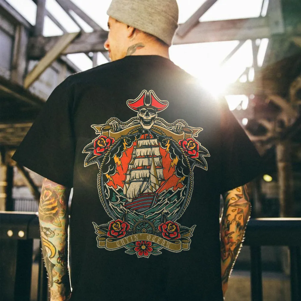 Cryin' Oean Printed Men's T-shirt