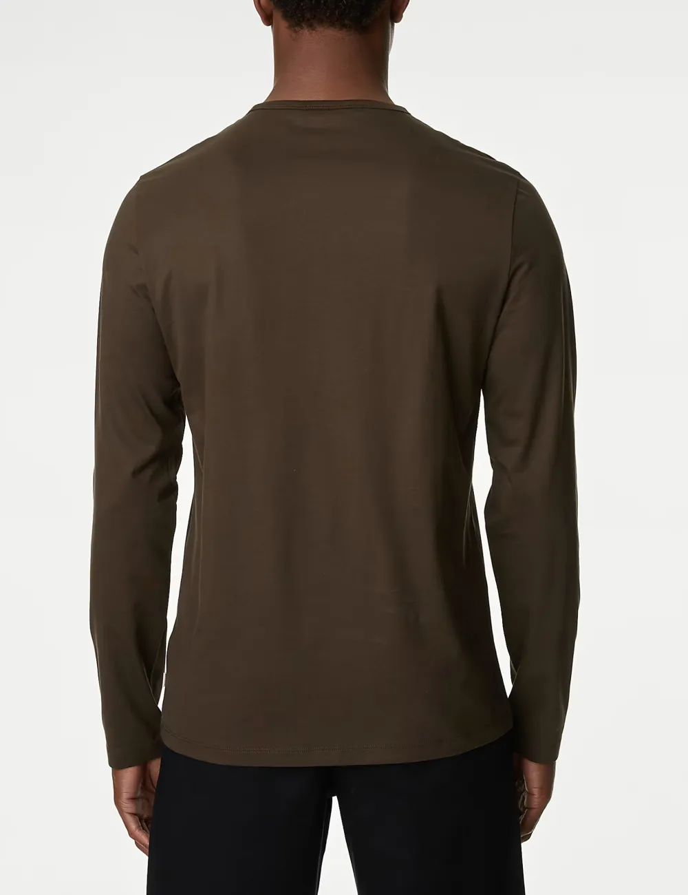 Pure Supima Cotton Long Sleeve T-Shirt