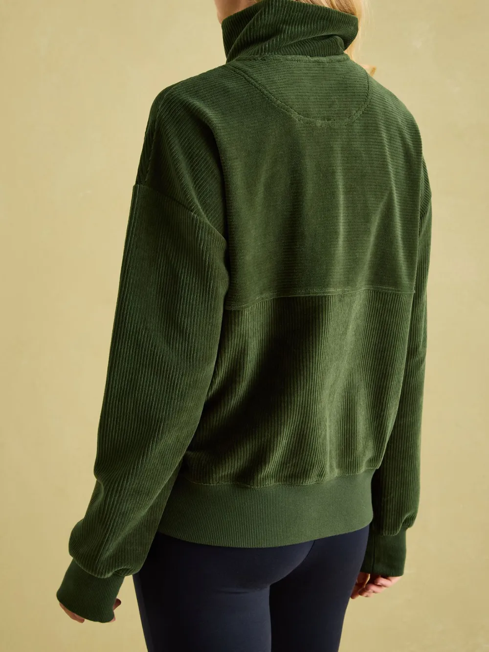 Renee Green Corduroy Sweatshirt