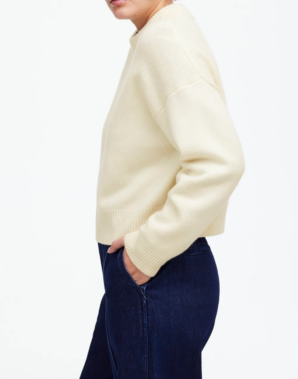 Boxy Crewneck Sweater