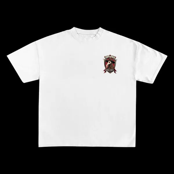 But Did You Try Leeches Printed Men's T-shirt
