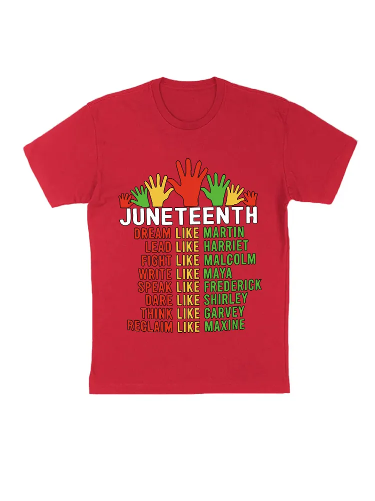 Juneteenth Dream Like Martin Black History Month Melanin Premium T-Shirt