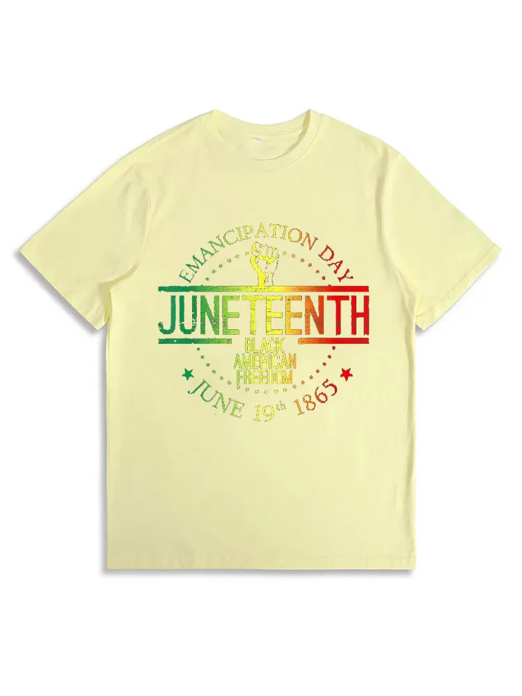 Juneteenth African American Freedom Black History June 19 T-Shirt