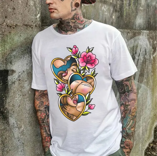 Choke Me Up Printed Men's T-shirt