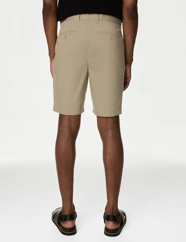 Super Lightweight Twin Pleat Chino Shorts