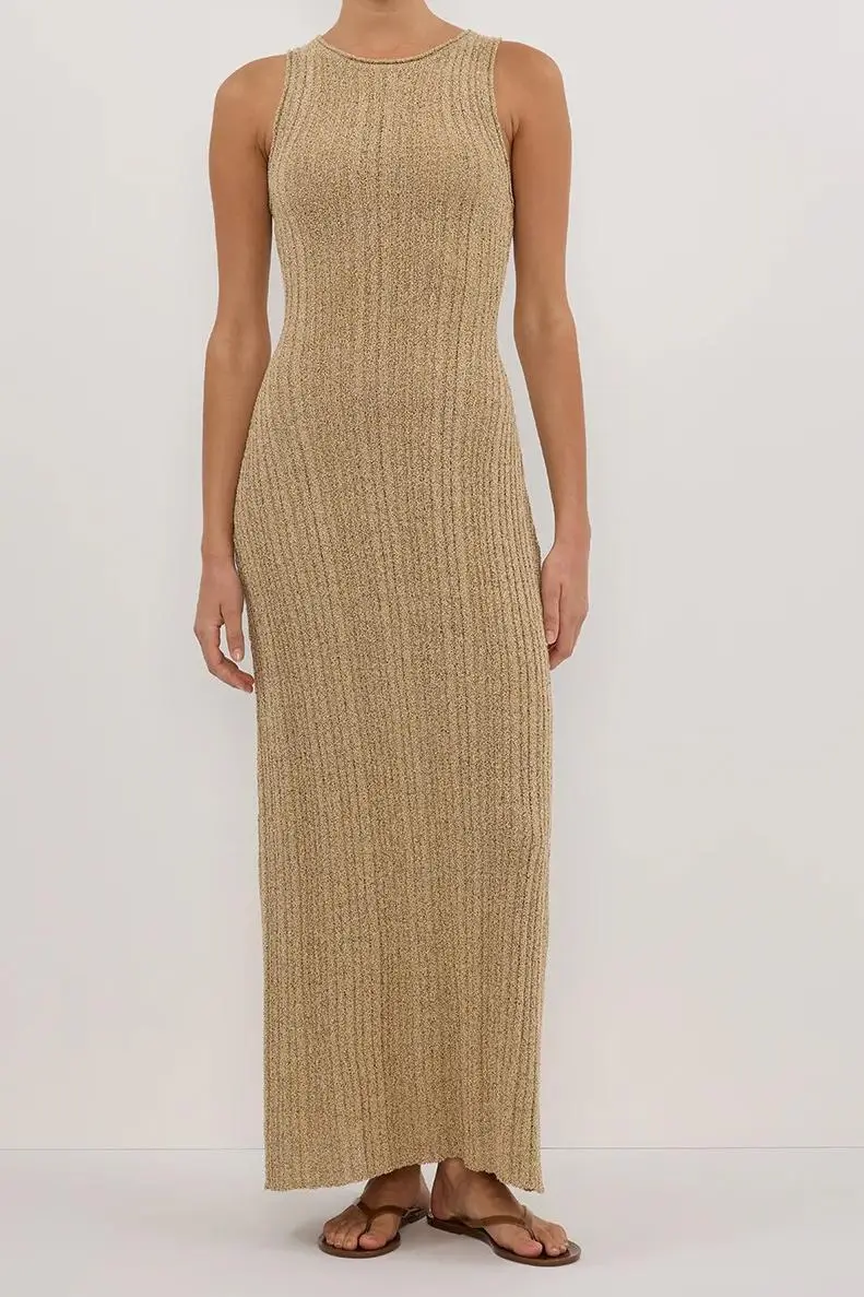 GIANNA DUNE KNIT MAXI DRESS