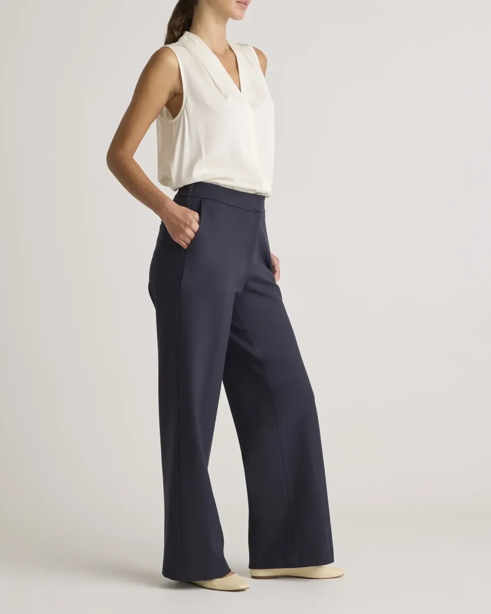 Ultra-Stretch Ponte Trouser