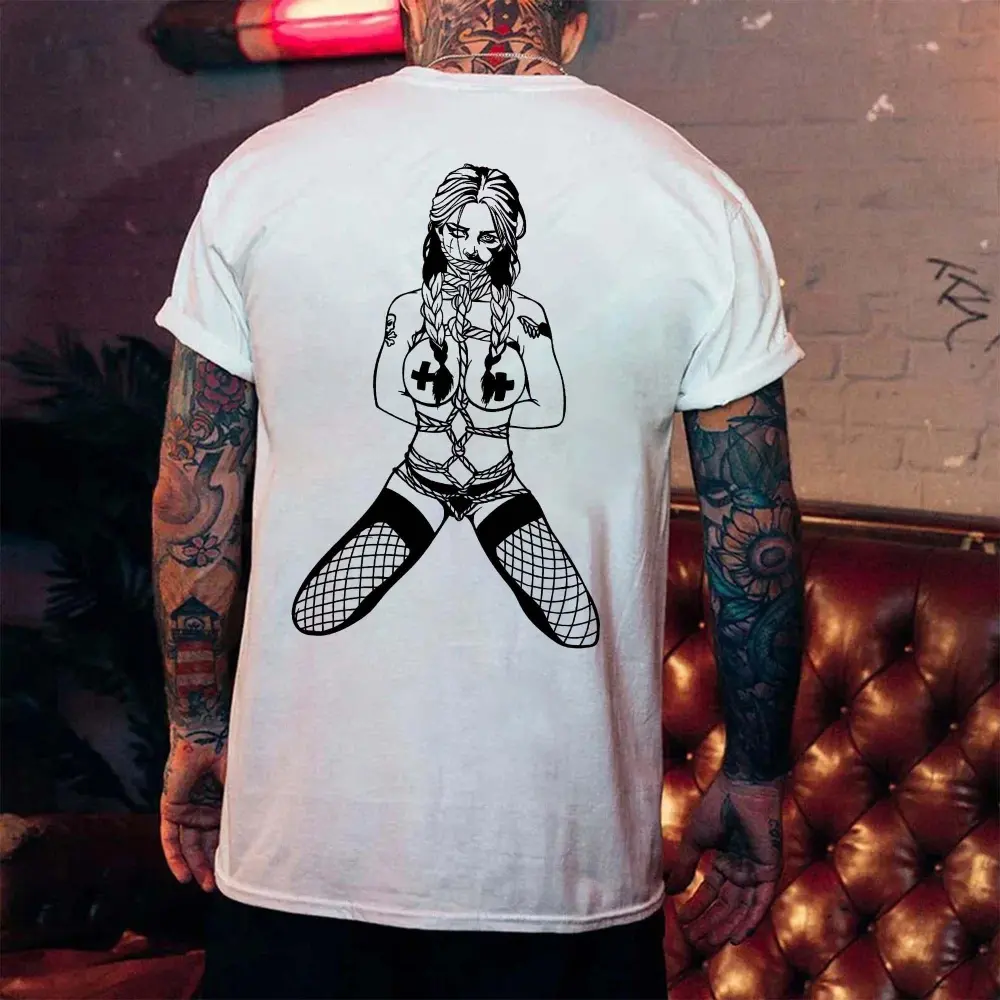 Bondage Game Printed Men's T-shirt