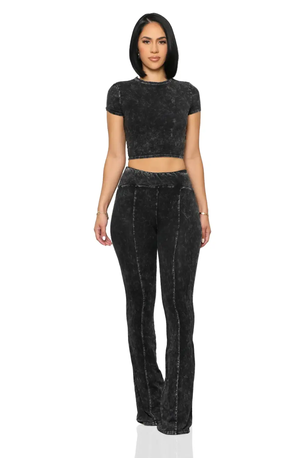 On The Move Piece Pant Set (Black)