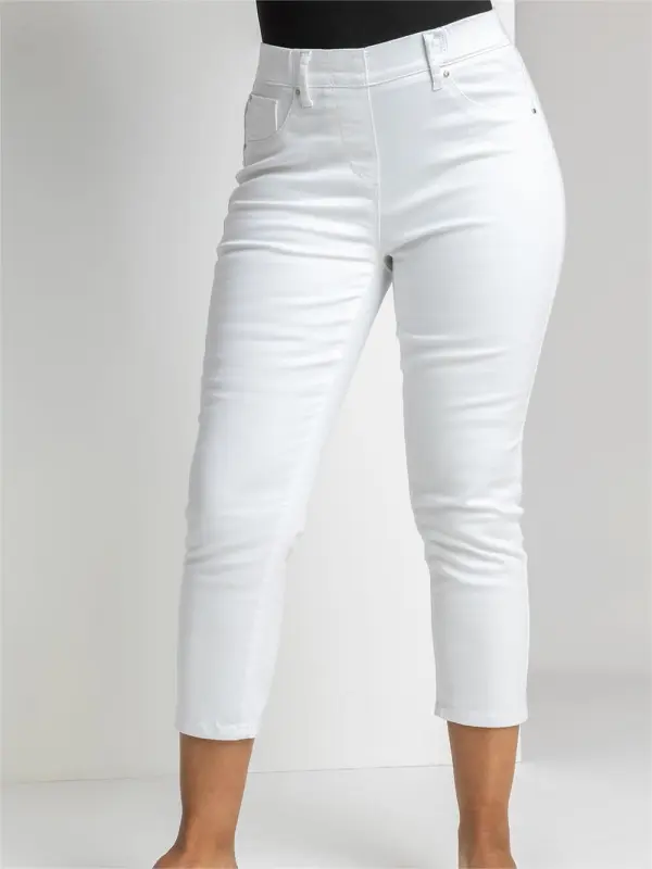 All-match white bottoms