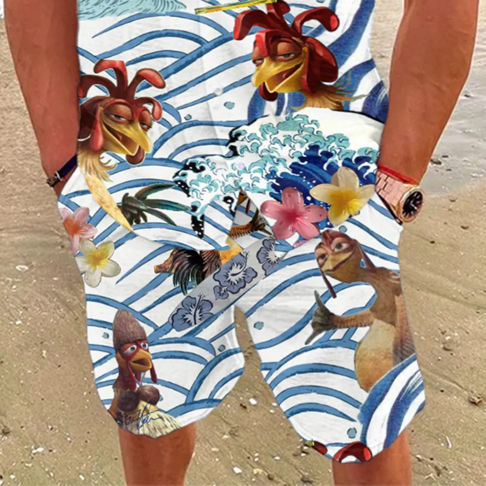 Chicken Joe  Shirt&Short Two-piece set