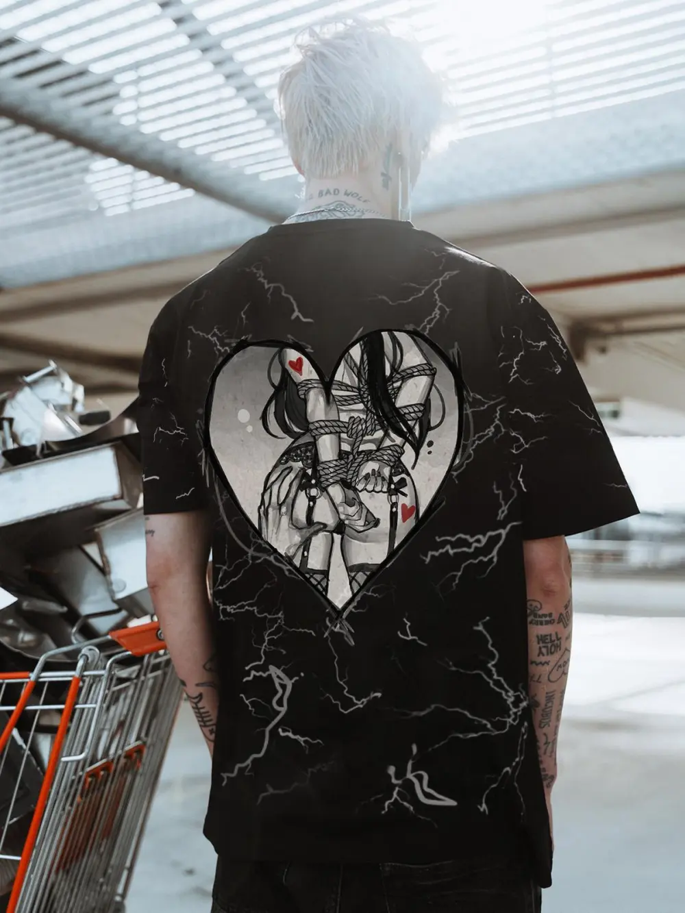 Bondage Game Printed Men's T-Shirt