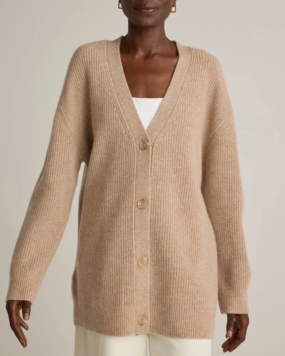 Oversized Boyfriend Cardigan Sweater