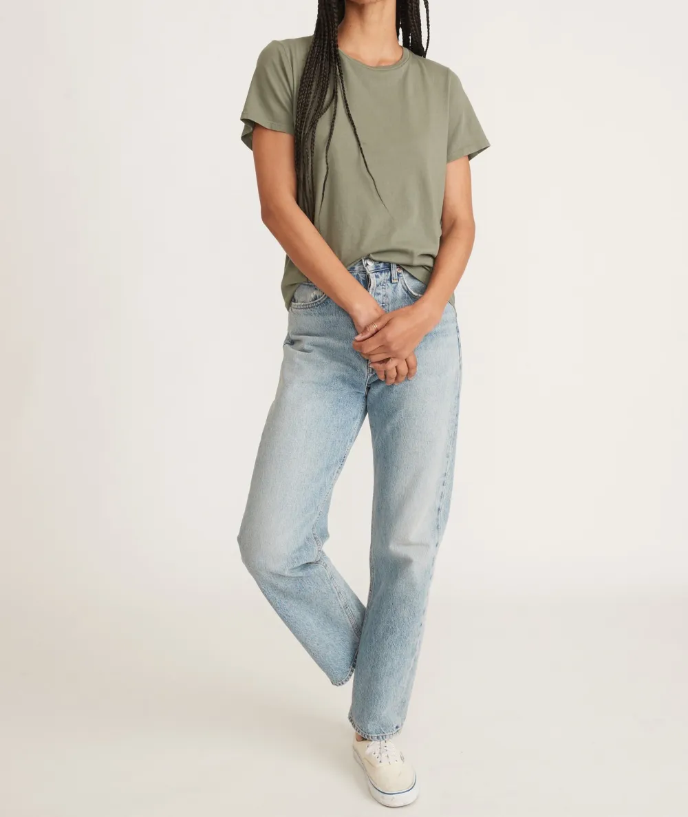 Easy Crew Vetiver Tee