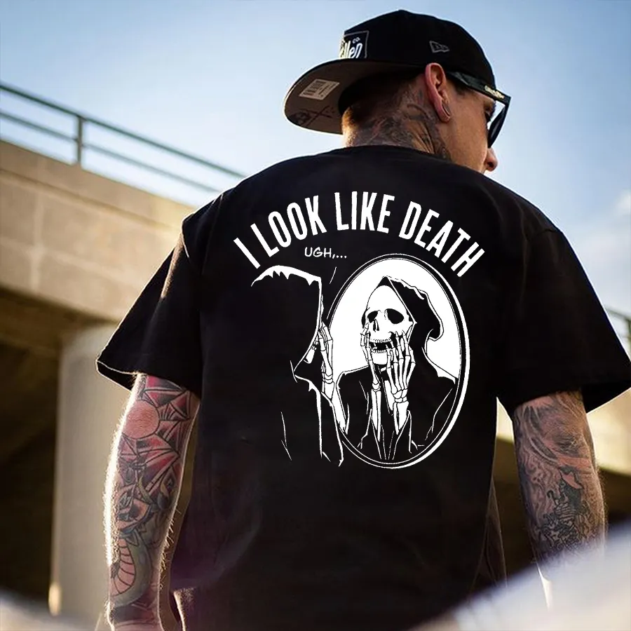 I Look Like Death Printed Men's T-shirt