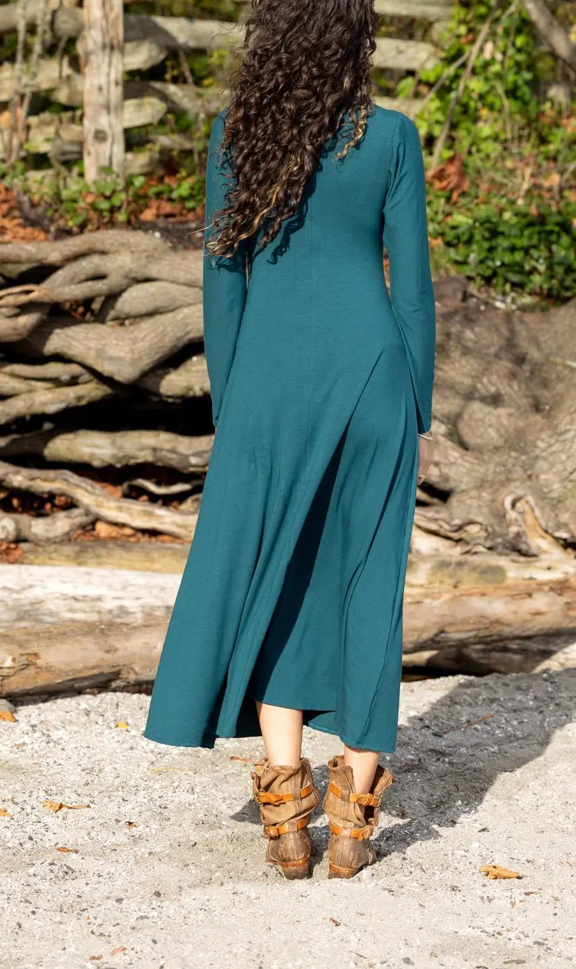 Vivienne Dress - Dark Teal Green