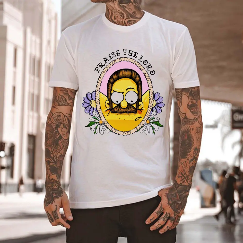 Praise The Lord Printed Men's T-shirt