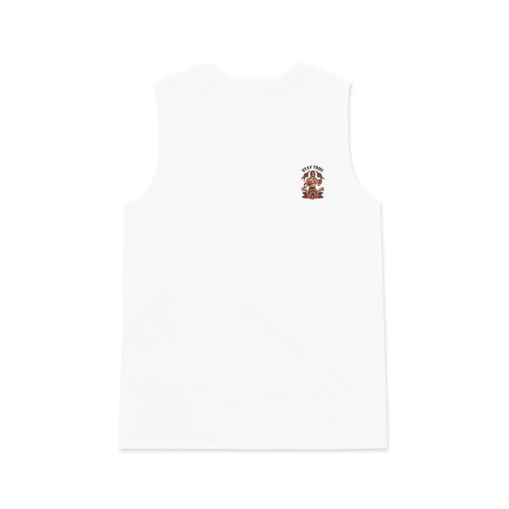 Stay True Boxer Print Men's Vest