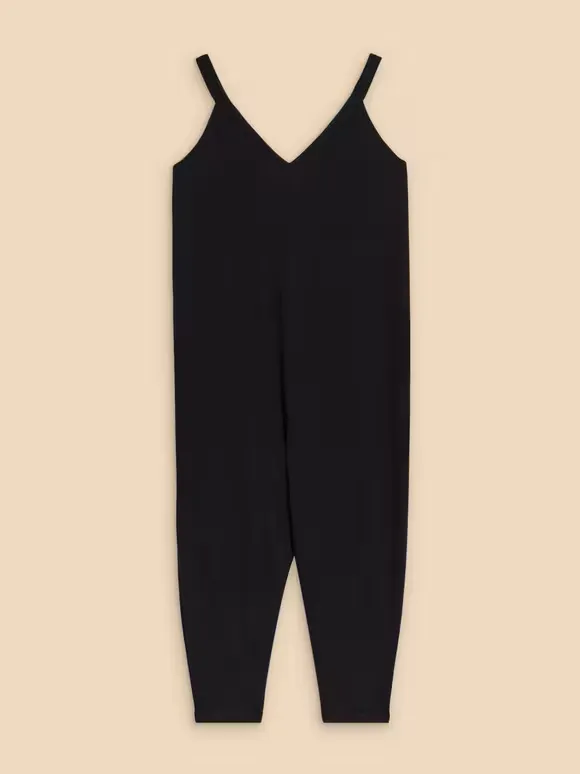 V Neck Selina Jersey Jumpsuit