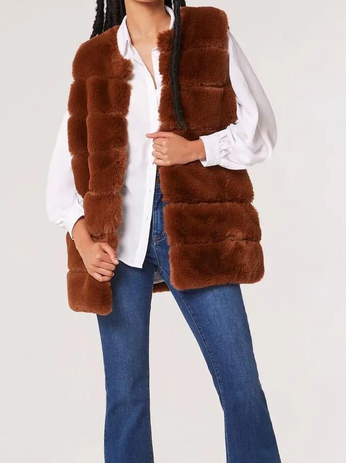 Soft Touch Faux Fur Gilet