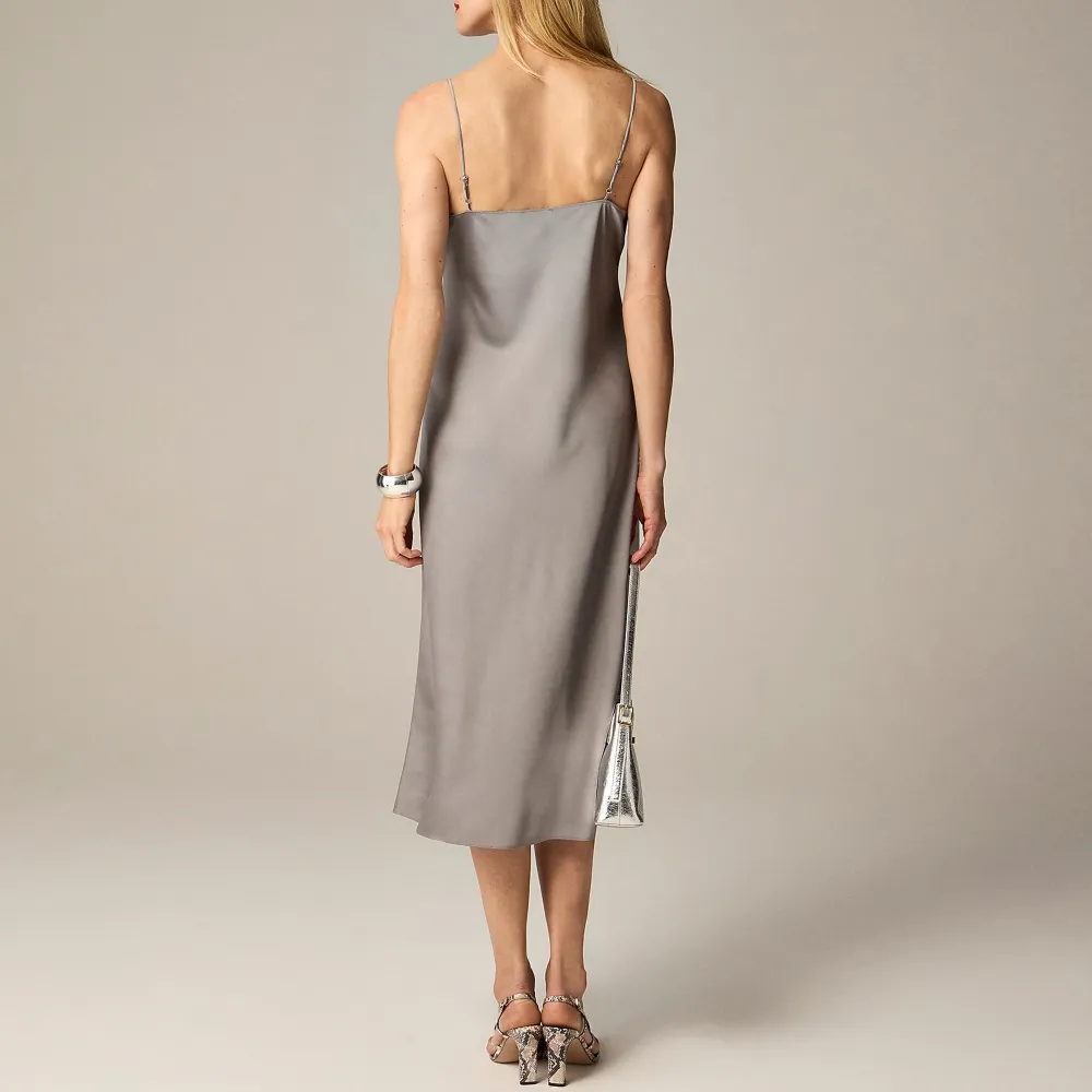 Gwyneth slip dress in luster charmeuse