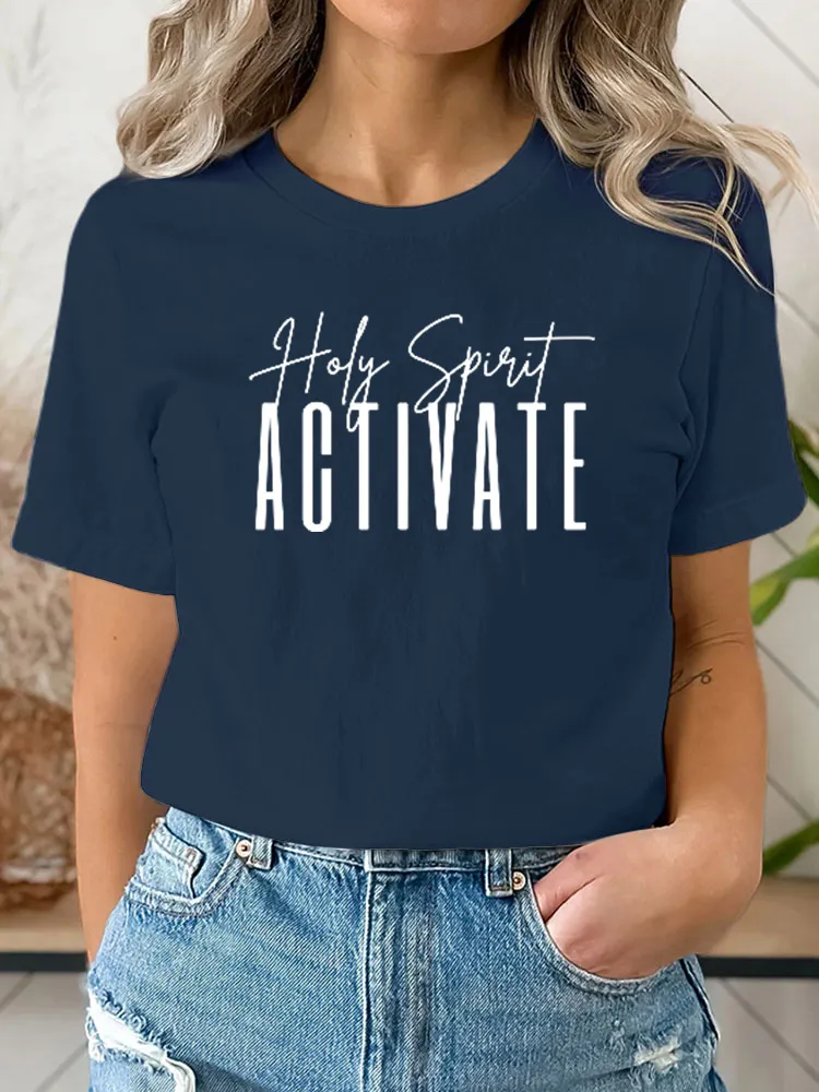 Holy Spirit Activate Shirt,Funny Christian Shirt, Funny Viral Quote, Religious Faith, Spirit Shirt,Holiday Shirt, Spirit Shirt, Holiday Gift