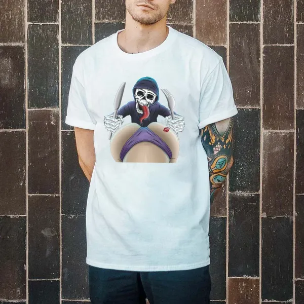 Start A Meal Printed Men's T-shirt